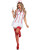 Head Nurse Costume- front view, full body