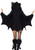 Cozy Bat Costume- back view