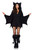 Cozy Bat Costume- front view, full body