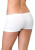 Basic Seamless Cheeky Boyshorts- white