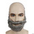 Biblical Beard with Mustache- dark brown grey