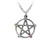 Wiccan Elemental Pentacle Necklace