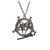 Slayer: Pentagram Logo Necklace- close up