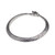 Sophia Serpent Bangle Bracelet- flat view