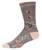 Here Comes Cool Dad Men's Socks- single sock left side view