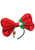 Giant Christmas Bow Headband- front view