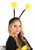 Light-Up Antennae LumenEars Headband- worn by female model