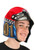 Kids Racer Plush Helmet- worn by child model up close