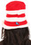 Dr. Seuss- The Cat in The Hat Fleece Toddler Hat- back view