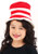 Dr. Seuss- The Cat in The Hat Fleece Toddler Hat- worn by little girl 2