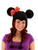 Minnie Mouse Hoodie Hat- worn by model