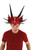 Soft Horned Plush Dragon Hat- worn by adult model