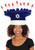 Happy Chanukah Plush Hat- worn by adult model