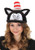 Dr. Seuss The Cat in the Hat Fuzzy Cap- worn by female model