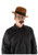 Brown Bowler Hat- worn by model
