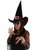 Tall Plush Witch Hat- worn by model