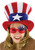 Uncle Sam Hat- worn by model