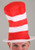 Dr. Seuss- The Cat in the Hat Tricot Hat- worn by male model up close