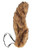 Deluxe Oversized Squirrel Tail- shown with strap