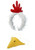 Chicken Plush Headband & Beak Kit