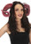 Tentacle Horns- worn by female model angled pose