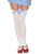 Thigh Highs With Gingham Bow
