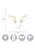 Light-Up Deer Antlers Multi-Color LumenHorns- measurements