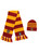 Harry Potter- Hogwarts Knit Hat & Scarf Set