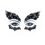 Face Crystals Night Hawk BLK