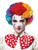 Rainbow Pompom Wig