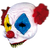 Open Gus Clown Mask- front view