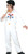 ELVIS CHILD WHT JUMPSUIT SM