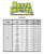 Beer Keg Pet Costume- size chart