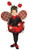 Lady Bug Toddler Costume - 2T-4T