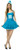 M&M PARTY DRESS BLUE