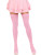 Luna Thigh High Stockings- pink, front view