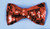 BOW TIE SEQUIN RED