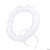 White Marabou Halo