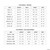 High Seas Hottie Costume- size chart