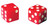 SEVEN ELEVEN DICE SET OF 2