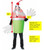 Yogurt Mascot Costume- measurements