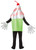 Yogurt Mascot Costume- back view