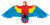 Gayla Flapper Kite- parrot style