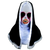 Nun Mask lit up