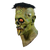 Left-side view of Green Gruesome Mask