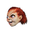 Left side of Chucky Mask