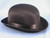 Silk Derby Bowler Hat Black