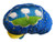 insomnia brain plushie- side view with brain cloud