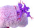 deluxe brain plushie with glial cell coming out of zipper pocket