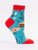 Inner Demons Ankle Socks- single sock right side view